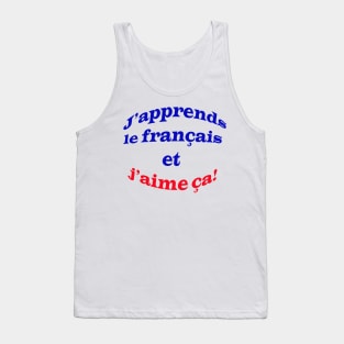 i love french Tank Top